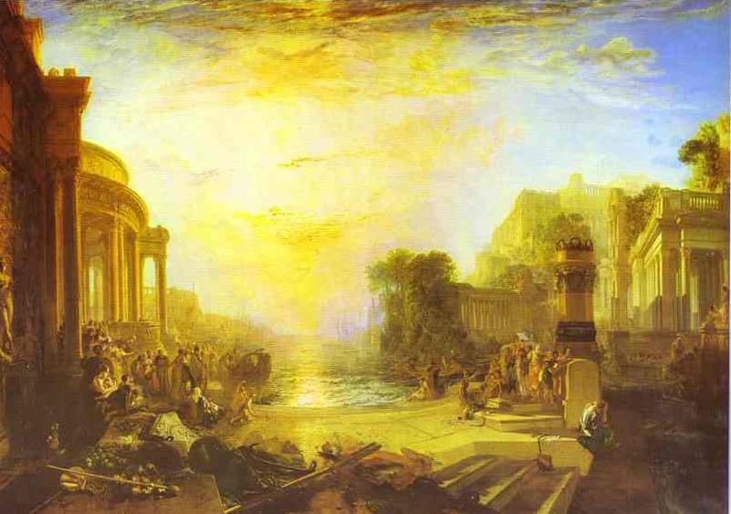 J.M.W. Turner The Decline of the Carthaginian Empire France oil painting art